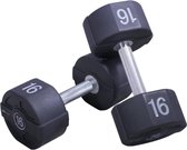 PU dumbbellset (2 stuks per set) - 34kg