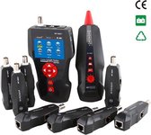 Noyafa kabel tester PoE test, RJ11 & RJ45 met 8 remotes!