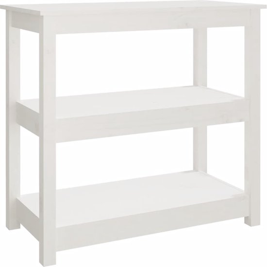 vidaXL Wandtafel Panama Range 110x40x72 cm massief grenenhout