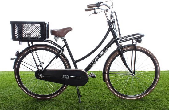 TLRGolf Stevige Fietskrat - Fietsmand 40 x 30 x 20 - Fietskrat Zwart - Stevig Kunststof - 25L van TLRGolf — afbeelding 4