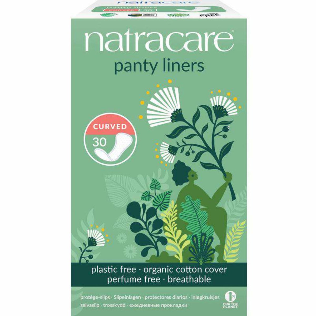 Natracare Gebogen Inlegkruisjes