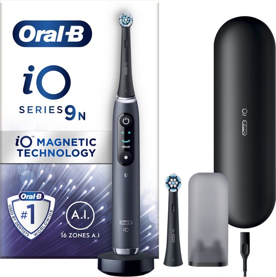 Oral-B iO 9N Elektrische Tandenborstel - Zwart