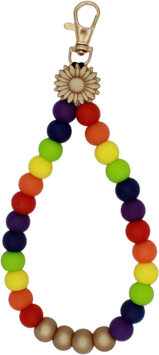 Telefoonwristlet Regenboog