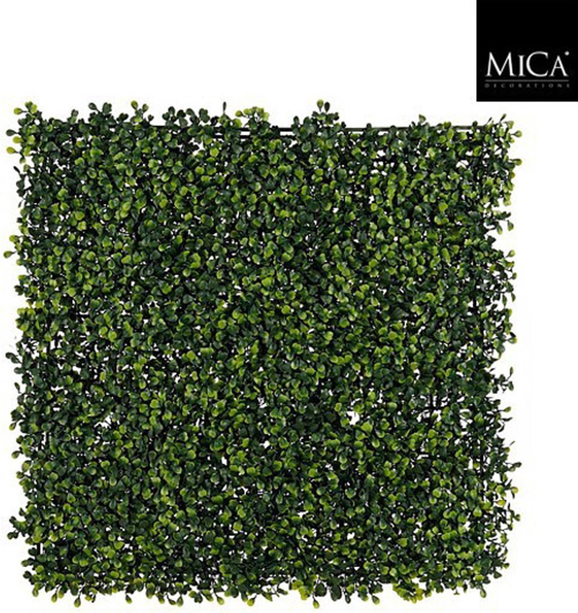 Mica Decorations Buxus Kunstplant - 50 x 50 x 5 cm - Groen