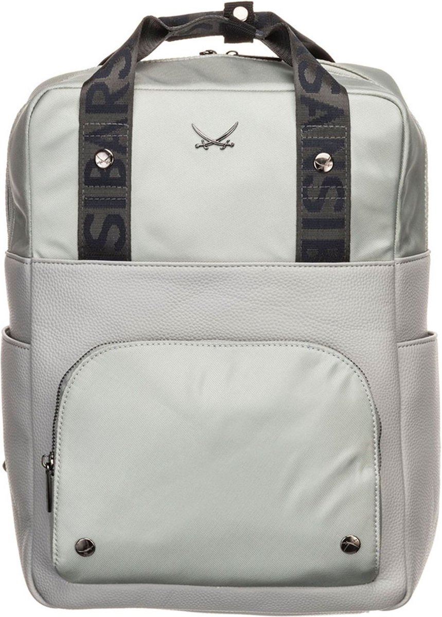 Sansibar Vrije tijd rugzak Rugzak met laptopvak Backpack Silver Veelkleurig