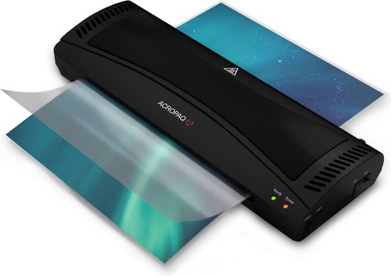 ACROPAQ Lamineerapparaat A3 - Max. lamineerbreedte 33 cm - Lamineermachine A3 / Lamineer apparaat - Geschikt voor lamineerhoezen - AL32