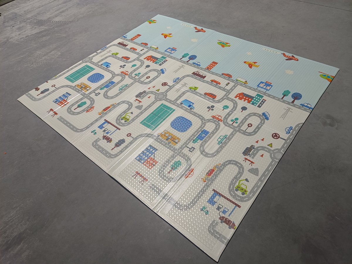 ComfyKidz Speelmat 200x150cm - XPE Schuim, Waterdicht, Dubbelzijdig thumbnail 5