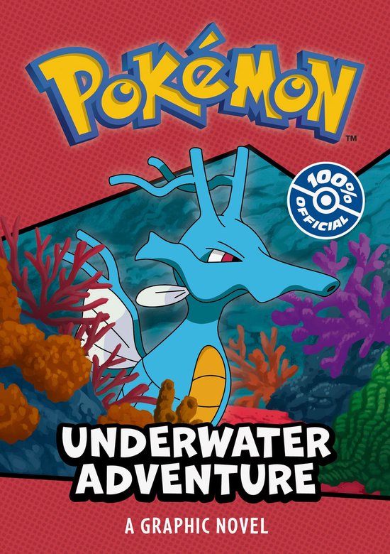Pokémon: Underwater Adventure Graphic Novel - cover
