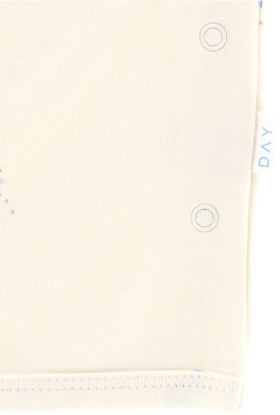 DAY Overslag T-Shirt - Cream - Mt. 50/56