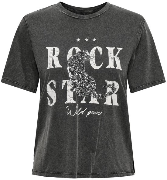 ONLY - ONLLUCY LIFE S/S TIGERS TOP BOX JRS - Meisjes - T-shirts