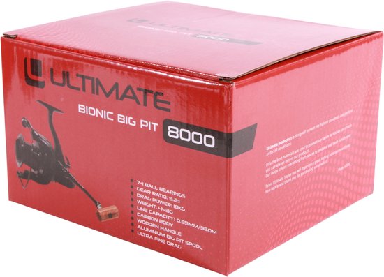 Ultimate Bionic Carp Set Cork 10ft (3lb) - Karper Set van Merkloos — afbeelding 4