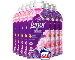 Lenor Wasverzachter Bloemenboeket - 8 x 1155 ml
