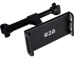 R2B Tablet houder Auto Hoofdsteun - Geschikt voor Tablet, Telefoon, Switch en Meer - Tablethouder Auto - Telefoonhouder - Auto Accessoires - Model Apeldoorn
