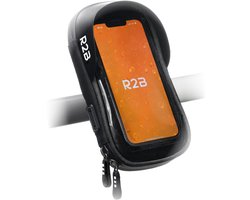R2B Telefoonhouder Fiets Waterdicht - Ook voor Scooter & Motor - Gsm Houder Fiets - Fietshouder - Fiets Telefoonhouder - Smartphone Houder Fiets - Fiets Accessoires - Zwart - Phone Holder Bike R2B Telefoonhouder Fiets Waterdicht - Ook voor Scooter & Motor - Gsm Houder Fiets - Fietshouder - Fiets Telefoonhouder - Smartphone Houder Fiets - Fiets Accessoires - Zwart - Phone Holder Bike