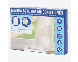 Raamafdichting Airconditioner Universeel | Maximaal 400 cm omvang | Polyester | Voor draagbare Airconditioning | Makkelijk te Installeren