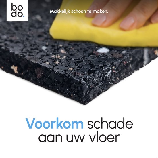 Bodo® Anti Trillingsmat Wasmachine en droger - 60x60x1cm