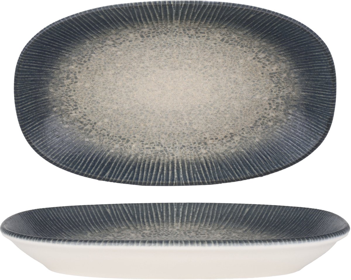Bonna Serveerschaal - Arctic - Porselein - 24x14 cm - set van 2