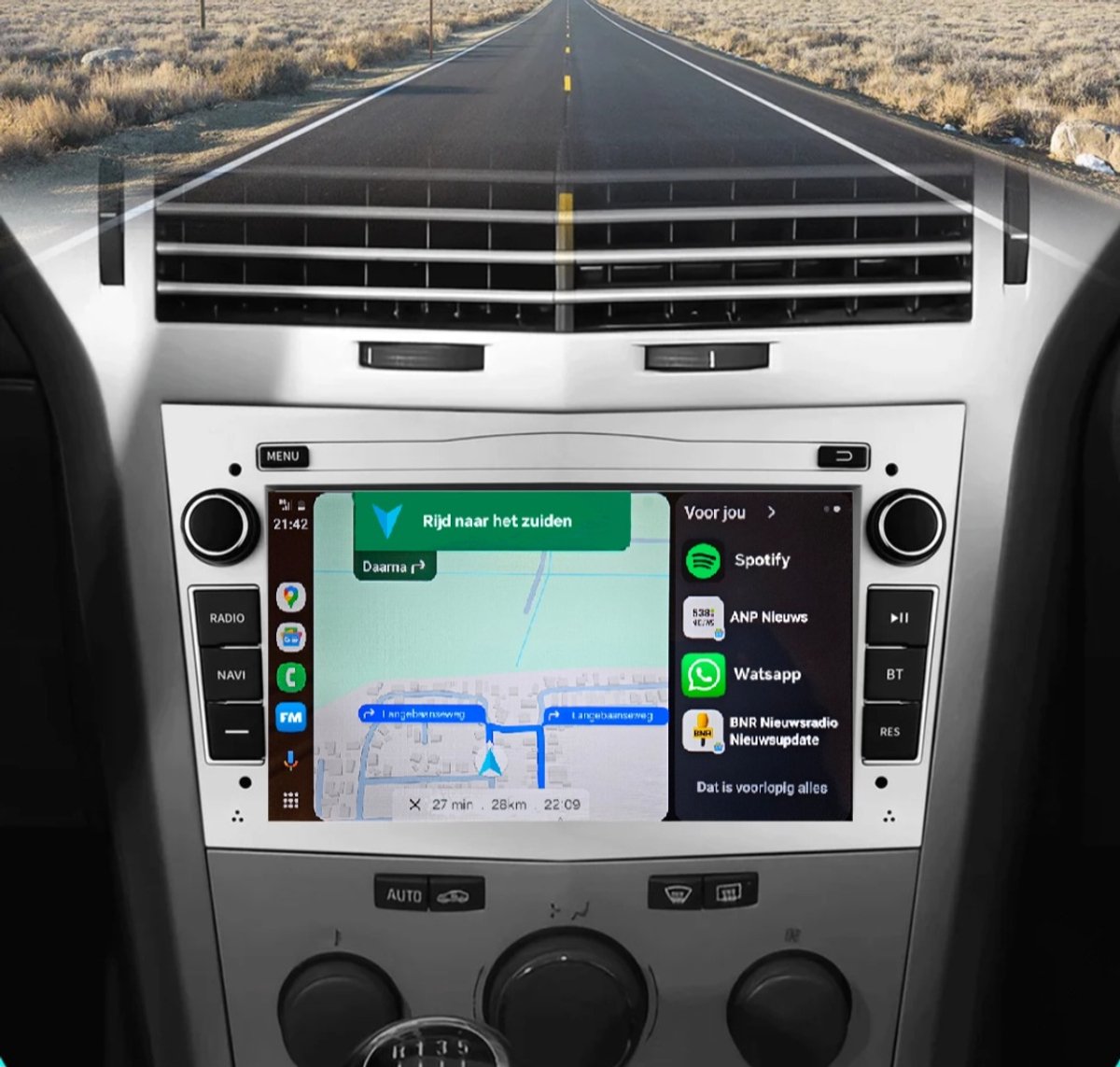 2G 64G Android Car Stereo For Vauxhall Corsa Astra Vectra Zafira Antara