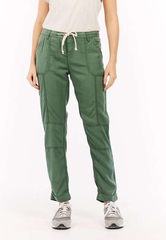 Protest Prtleaf – Broek Dames – Zakken – Loose fit – Veggie Green