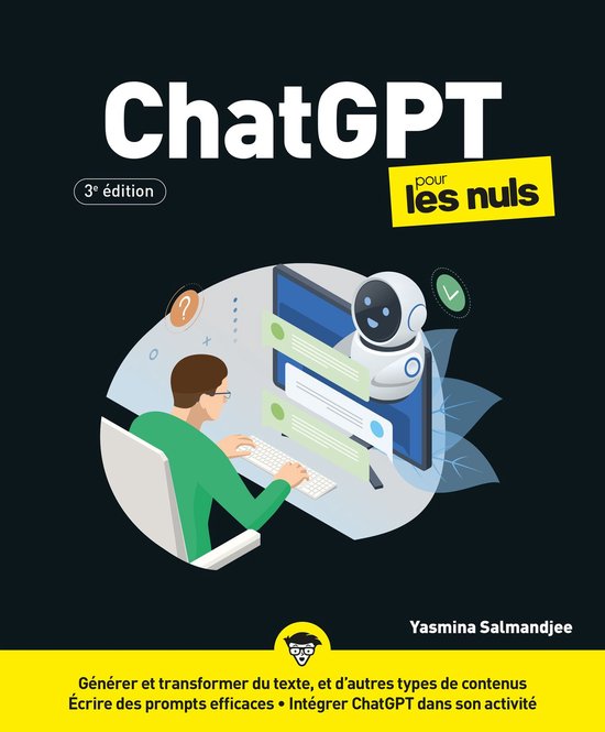 Informatique pour les nuls - ChatGPT pour les Nuls - 3e édi ... - cover
