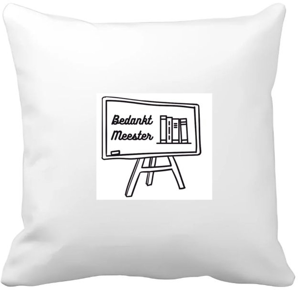 Akyol bedankt meester Kussen hoes - Meester - meester - leraar - 40 bij 40 cm Multicolor