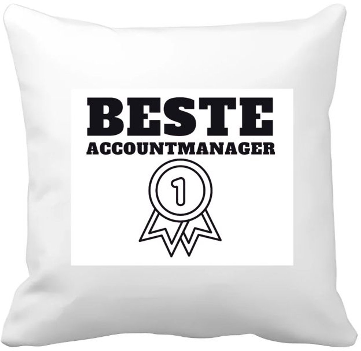 Akyol - beste accountmanager Kussen hoes - Beste accountmanager - collega - welkom - afscheid - 40 bij 40 cm