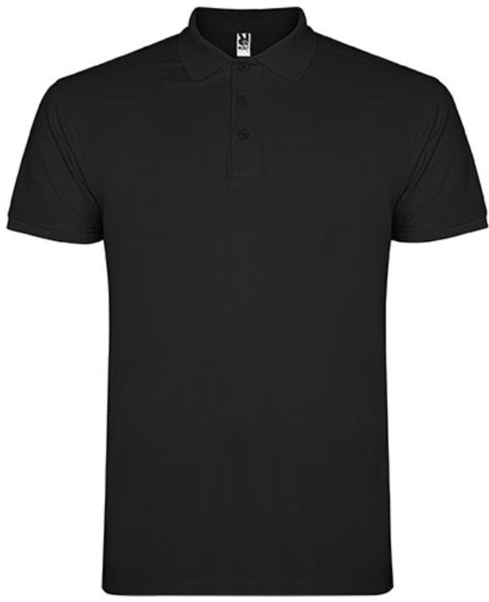 Roly - Star Polo - Black 02 maat XL