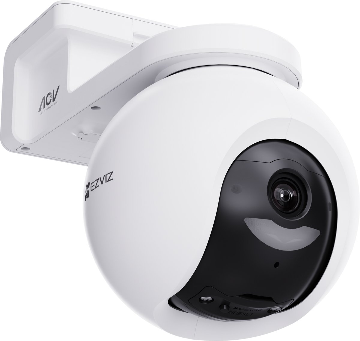 EZVIZ HB8 Pro 4K - Draadloze 4K Beveiligingscamera - 360° Pan & Tilt - Nachtzicht - AI Detectie - Werkt met Google Assistant & Alexa
