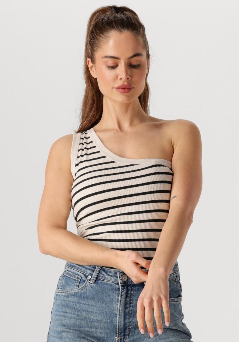 Circle Of Trust Blake Top Tops & T-shirts Dames - Shirt - Gebroken wit - Maat L