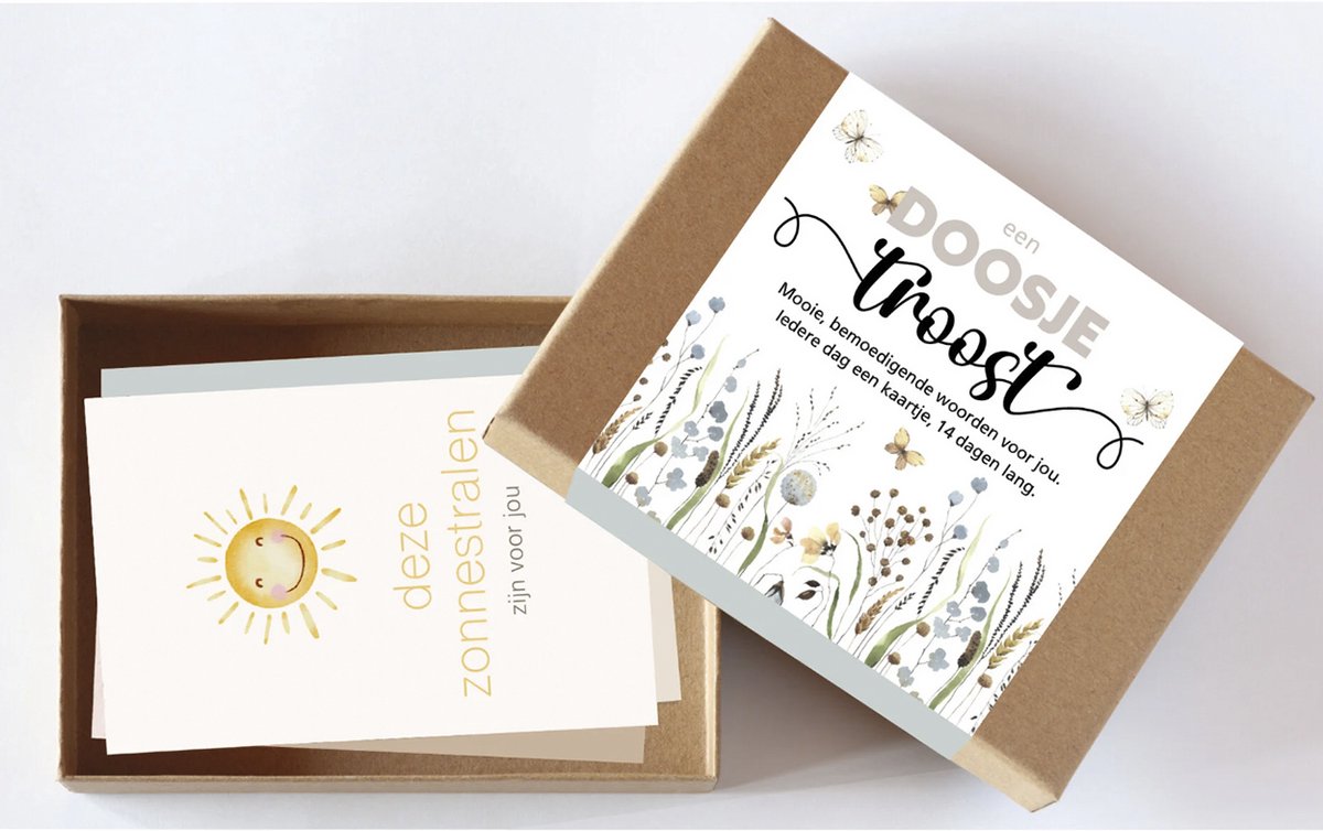 Give-X - Doosje Troost - met positieve woorden
