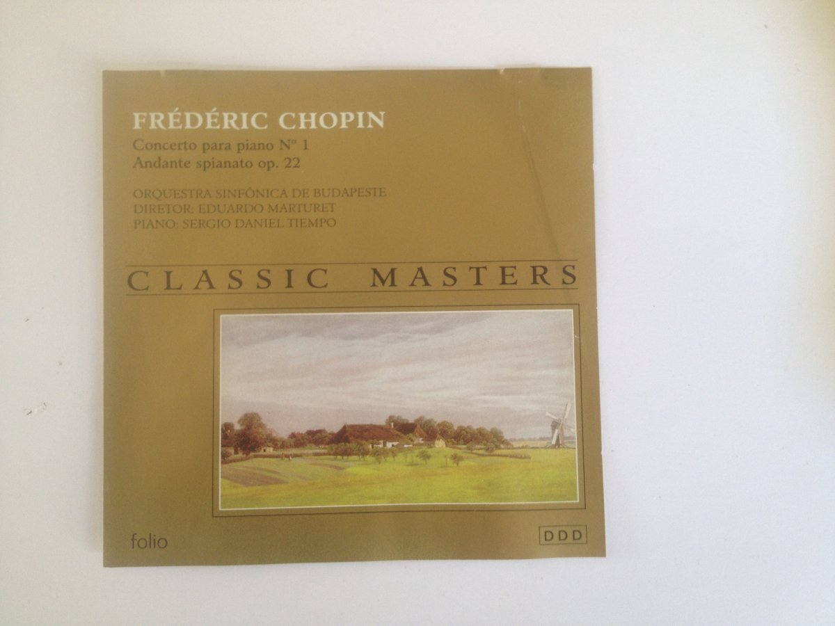 FREDERIC CHOPIN concerto para piano no 1 andante spianato op 22