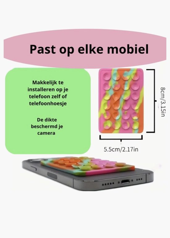Support téléphone avec fixation ventouse