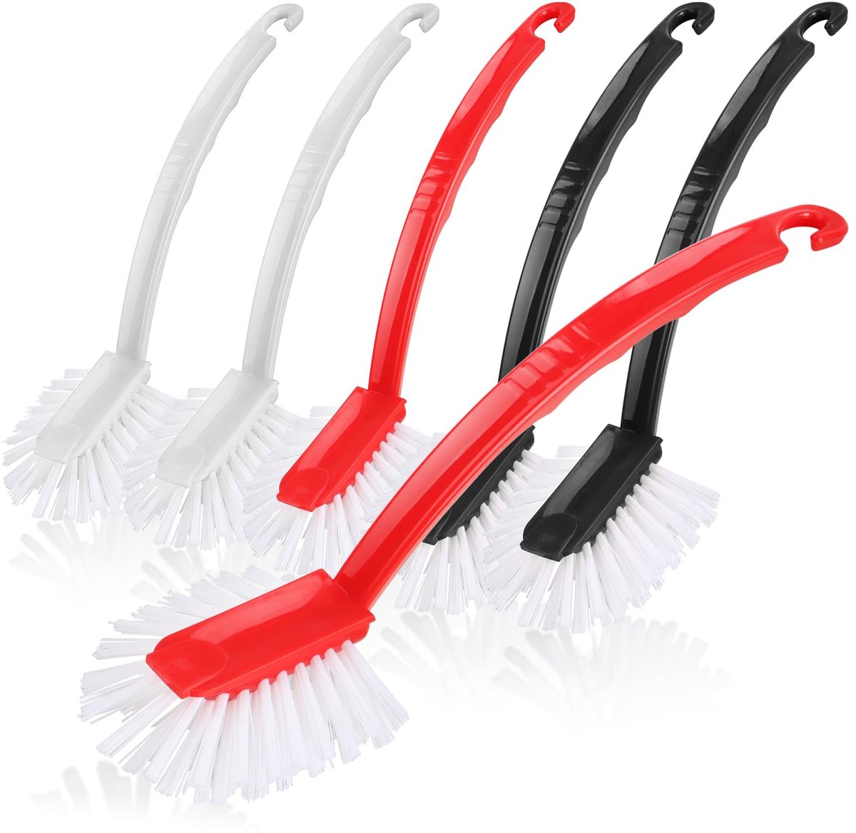 My Ninki ® Uitgebreide Set van 6 Efficiënte Keuken- en Huishoudelijke Schoonmaakborstels met Robuuste Haren