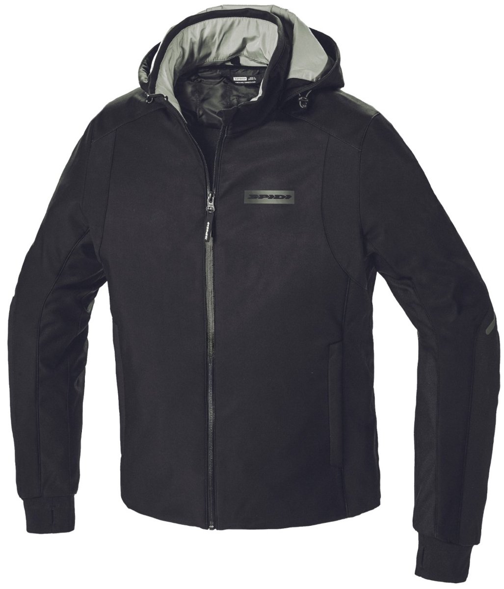 Spidi Armor H2Out Hoodie Zwart - Jas