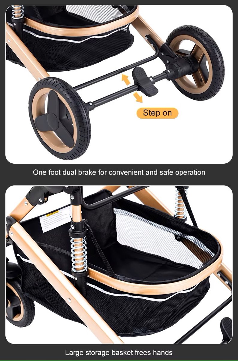 3 Luxe Kinderwagen 3-in-1 thumbnail 4