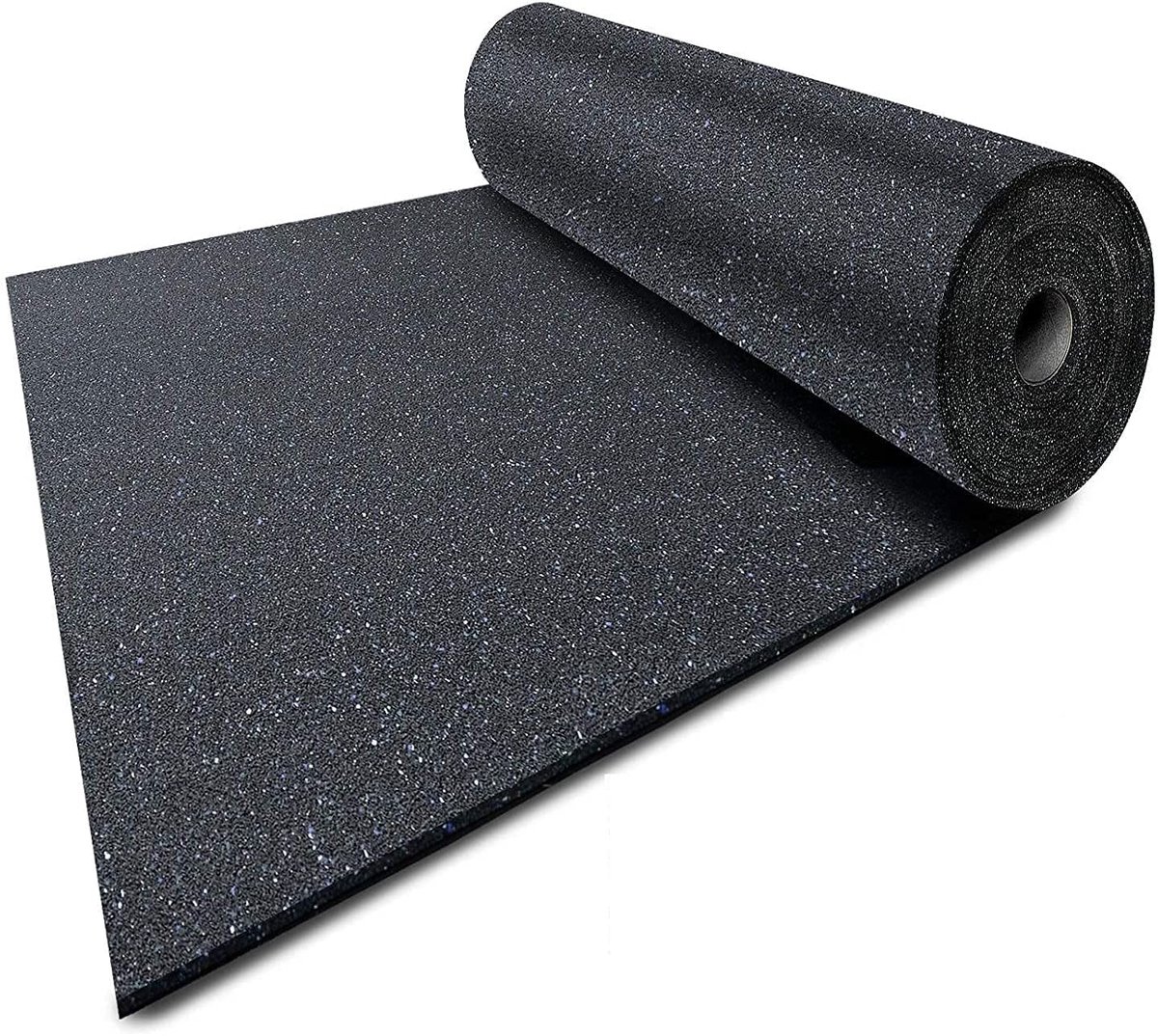 FLOORDIREKT Beschermingsmat voor Gebouwen - Van Rubbergranulaat - 0,5 cm Dik - 62,5 x 600 cm