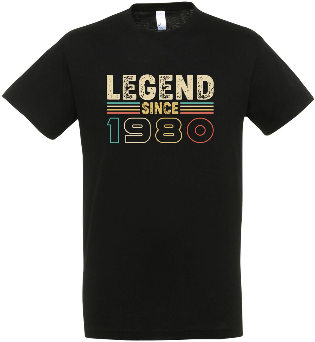 Legend Since 1980 T-shirt - Verjaardag en feest cadeau - Cadeau tip - 45 jaar cadeau - 45 jaar - T-shirt - 1980 - Heren - Vader Cadeau - Maat XXL