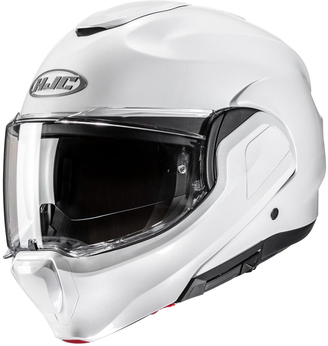 HJC F100 Solid Wit Systeemhelm - Maat XXL - Helm