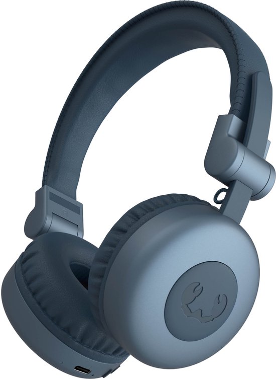 Foto: Fresh n rebel code core draadloze on ear koptelefoon bluetooth 30 uur speeltijd dive blue