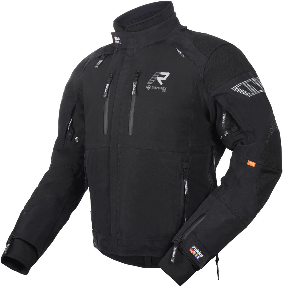 Rukka Armageddo-R Zwart Waterdichte Textiele Motorjas - Jas