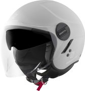 Casque jet Bogotto H595-1 SPN Argent - Taille M - Casque