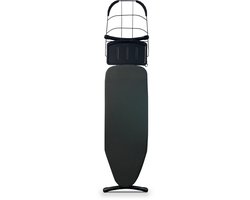 Bodo® - Strijkplank Ascend Elite - Stoomunithouder - 122 x 43 cm - Uitklapbaar Rek - Black Bodo® - Strijkplank Ascend Elite - Stoomunithouder - 122 x 43 cm - Uitklapbaar Rek - Black
