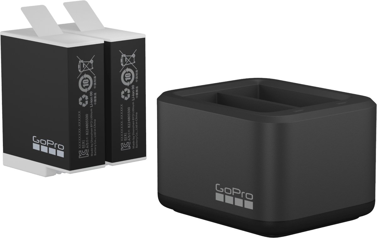 GoPro Enduro - Dual Battery Charger + Accu 2-Pack thumbnail 2