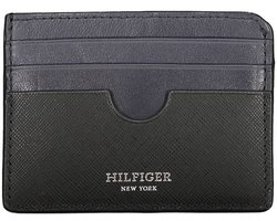 Tommy Hilfiger Zwarte Leren Portemonnee Met Logo