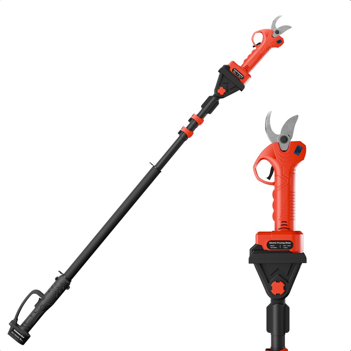 YARDIO Tools® - Telescopische Snoeischaar - ESG21vERMY12-NOBAT