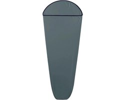 Lakenzak - zomerslaapzak - Slaapzak - Dunne Slaapzak - Reislaken - Binnen slaapzak - Lichtgewicht - 1 Persoons - voor Reis , hotels & hostels, camping - grijs - 80*200cm - polyester