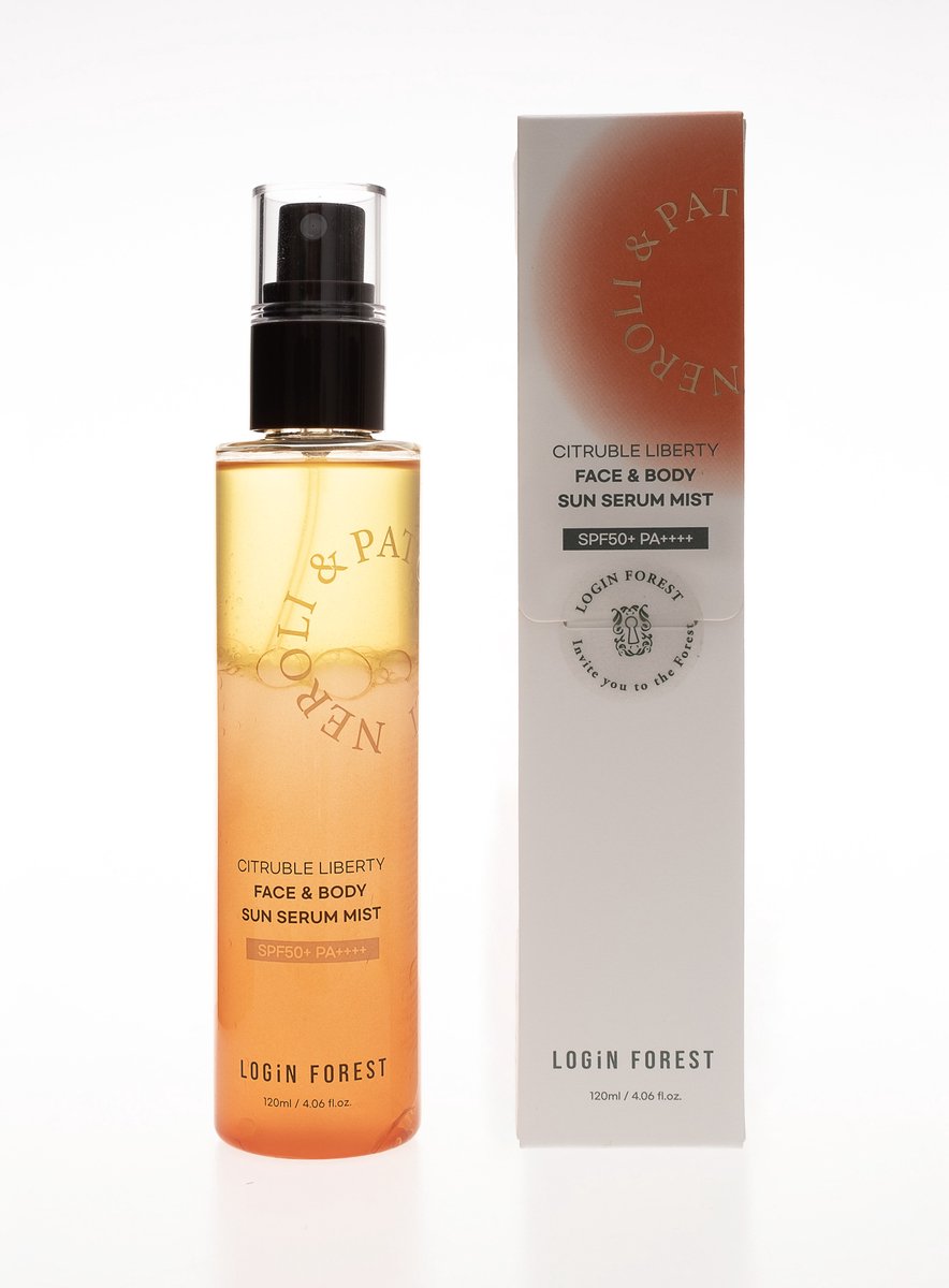 Login Forest - Citruble Liberty – Face & Body Sun Serum Mist SPF50+ PA++++ - Brightening - Wrinkle Improvement - SPF50+