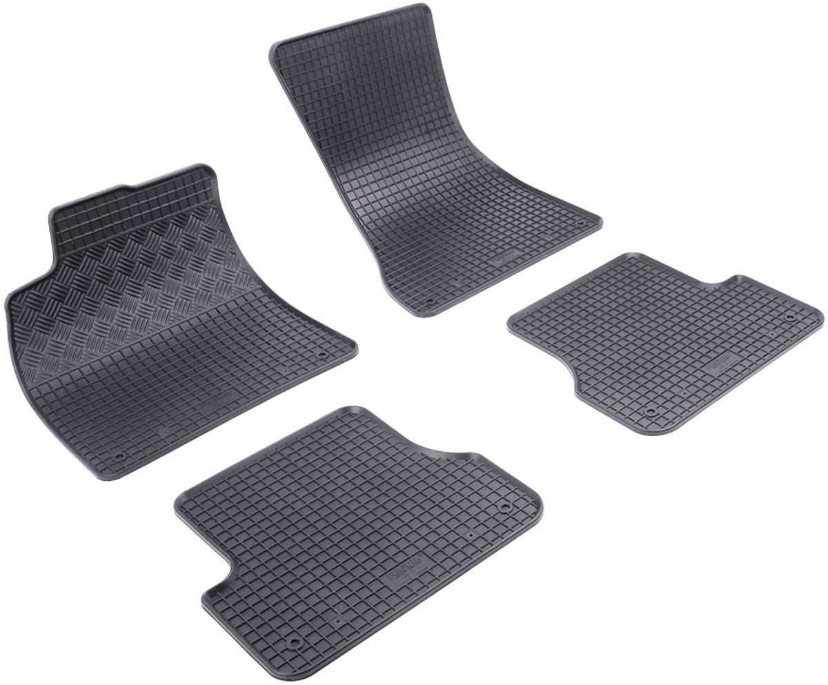 Automatten voor Audi A6 (C7) en Audi A7 (C7) (2011-2018) - 4-delig - Rubber