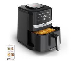 Tefal EY5528 Easy Fry Silence Deluxe XL - Stille Airfryer - 5L - Voor 6 Personen - XL Formaat - Stil - Zwart