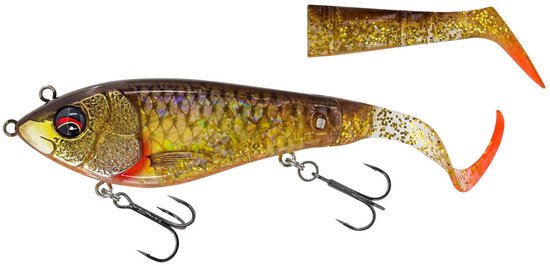 Savage Gear Deviator Tail Wobbler 20cm 88g Dirty Roach Glitter — afbeelding 2